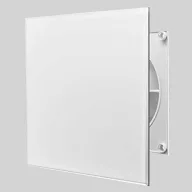   DOSPEL Veroni Glass 120 WCH szellőztető ventilátor, időzítővel, páraérzékelővel, fehér előlappal, 120mm csonkkal