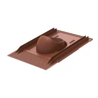   RENSON Design univerzális tető átvezetés cserép légbevezetőhöz terracotta RAL8004