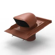   RENSON Design tető kifúvó elem cserép fedéshez terracotta RAL8004 NA150-160