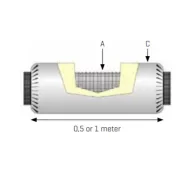 RENSON ACOUDEC flexibilis hangcsillapító 125mm-1m