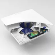   RENSON Waves axiál ventilátor páratartalom és levegőminőség érzékelővel WIFI mobil applikácóval