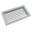 SHN GALVA egysoros acél fali rács natúr 1200X350mm