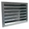 BLR-S50 Horganyzott acél esővédő rács 200x200mm