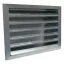 BLR-S50 Horganyzott acél esővédő rács 800x800mm