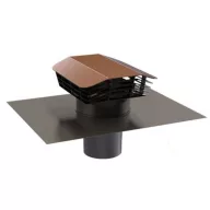   CTP2 tetősapka, tető átvezetés, cserépvörös - 160mm csonkkal