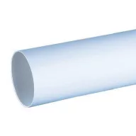 Műanyag merev kör légcsatorna 100mm - 1000mm hosszú