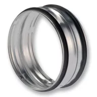   Fém csőkapcsoló idom gumi tömítéssel. Névleges átmérő: 100mm