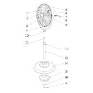 Álló ventilátor FES-45
