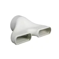   Renson Easyflex vízszintes egyenes dupla átalakító 125mm - 2x 140x64