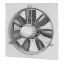 Helios HQD-710/6 EX 0,95 kW robbanásbiztos ipari axiális ventilátor fém kerettel