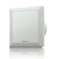   Helios M1/120 P Minivent halk fürdőszoba wc ventilátor, mozgásérzékelővel, fehér előlappal, 120mm csonkkal, visszacsapó szeleppel
