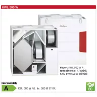 Helios KWL 500 W R központi hővisszanyerős készülék