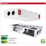Helios KWL 220 D R központi hővisszanyerős készülék