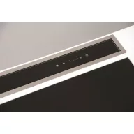   SIRIUS - Páraelszívó S-DD2 TC/L EM 118 Fekete üveg/inox motor nélkül