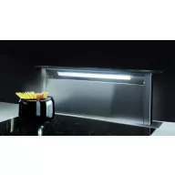   SIRIUS - Páraelszívó S-DD2 TC/L EM 58 LED fekete üveg/inox motor nélkül
