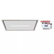 SIRIUS - Páraelszívó SLT-971 EM 90 cm H 160 TW Fehér üveg motor nélkül + ajándék CATA mikro MW-5120 DG - 2. kép