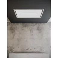 SIRIUS - Páraelszívó SLT-971 EM 90 cm H 160 TW Fehér üveg motor nélkül + ajándék CATA mikro MW-5120 DG - 2. kép