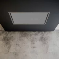 SIRIUS - Páraelszívó SLT-971 EM 90 cm H 160 TW Inox motor nélkül + ajándék CATA mikro MW-5120 DG - 2. kép