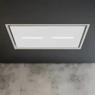 SIRIUS - Páraelszívó SLT-971 EM 120 cm H 160 TW Fehér üveg motor nélkül + ajándék CATA mikro MW-5120 DG - 2. kép