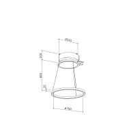   SIRIUS - Páraelszívó SLT-973 HALO EM H200 WI-FI Matt Fekete motor nélkül