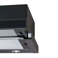 CATA - Páraelszívó TF-2003/60 LED BLACK GLASS