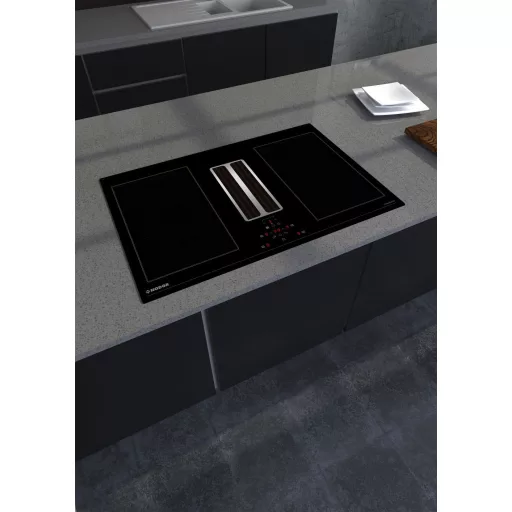 NODOR - NorCoock IS-N7220 BK indukciós főzőlap beépített elszívóval + plazma filter QUADRO 800 R - 7. kép