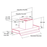   NODOR - Páraelszívó Norbreeze CROWN 60 NO DRIP SS inox + Mikro MW-5120
