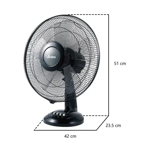 ARDES 5S41 Asztali ventilátor - 5. kép