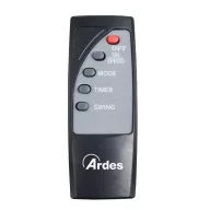 ARDES 5W40R falra szerelhető ventilátor távvezérlővel - 2. kép