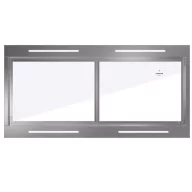 NODOR - Páraelszívó NorBreeze ISLA DEIMOS 1400 TWIN RF Hob to Hood - 2. kép