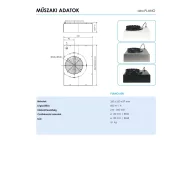   AIRA - Plazma szűrő páraelszívókhoz PLANO 600/210 R - A készlet erejéig rendelhető!