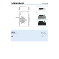   AIRA - Plazma szűrő páraelszívókhoz PLANO 800/210 R - A készlet erejéig rendelhető!