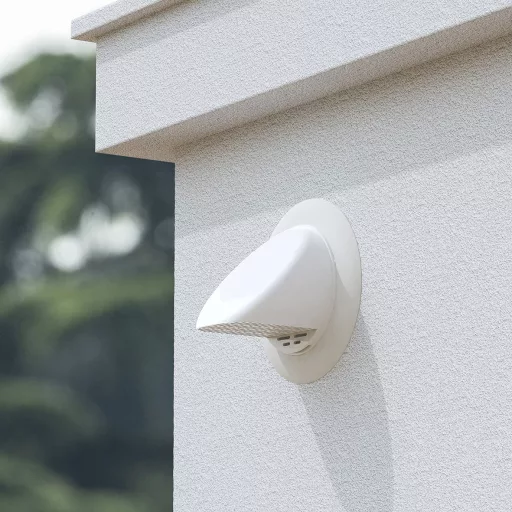 HOLTOP/AIRWOODS AV-TTW5-W SH7IE Pro ISO egyhelyiséges hővisszanyerős szellőztető (2 db), páraérzékelővel, automata zsaluval, WiFi-vel, kültéri hangcsillapító elemmel