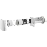   HOLTOP/AIRWOODS AV-TTW5-W SH7IE Pro ISO egyhelyiséges hővisszanyerős szellőztető (2 db), páraérzékelővel, automata zsaluval, WiFi-vel, kültéri hangcsillapító elemmel
