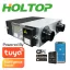 HOLTOP Eco-Smart Pro Plus XHBQ-D2.5 DMTHC központi hővisszanyerős szellőztető entalpia hőcserélővel, LCD kijelzős vezérléssel, WiFi-vel