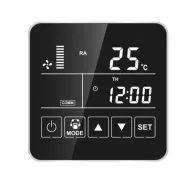   HOLTOP Eco-Smart Pro Plus XHBQ-D3.5 DMTHC központi hővisszanyerős szellőztető entalpia hőcserélővel, LCD kijelzős vezérléssel, WiFi-vel