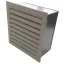 ONIX kültéri fehér fali rács 300x300mm, 125mm csonkkal