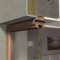 RENSON SONOSLOT légátvezető 375x35x90mm SAA Eloxált