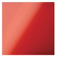   FPA 180/100 GLASS-1 RED piros üveg ventilátor előlap Solid, Alpha és Omega ventilátorhoz (Design Konzept)
