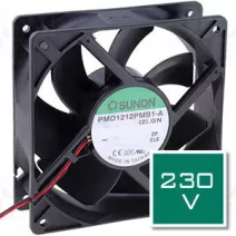 230VAC műszerventilátor