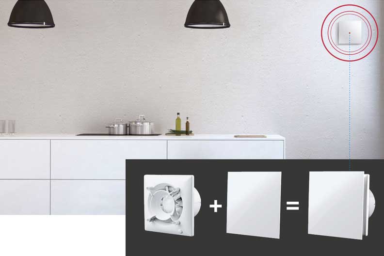 Blauberg színes előlapok SOLID ventilátorokhoz