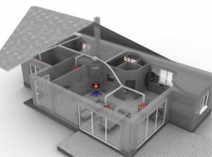 Kandalló ventilátor beépítése