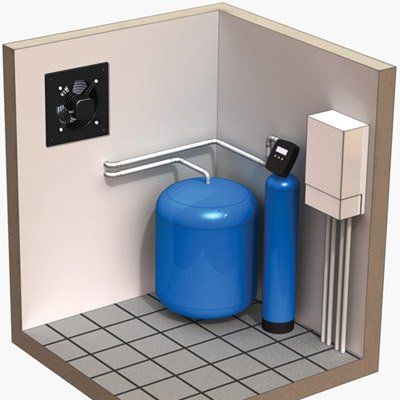 Vents OV-OVK-OVK1 fali axiál elszívó ventilátor beépítése