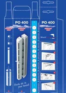 PO-400 légbevezető fúrósablon