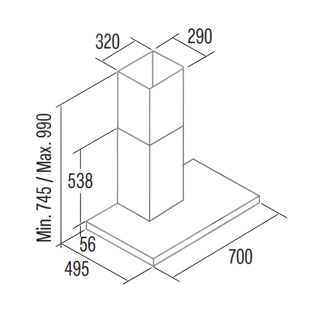 CATA - Páraelszívó SYGMA 7010 X motor nélkül + MULTI Külső motor SEM1 T850