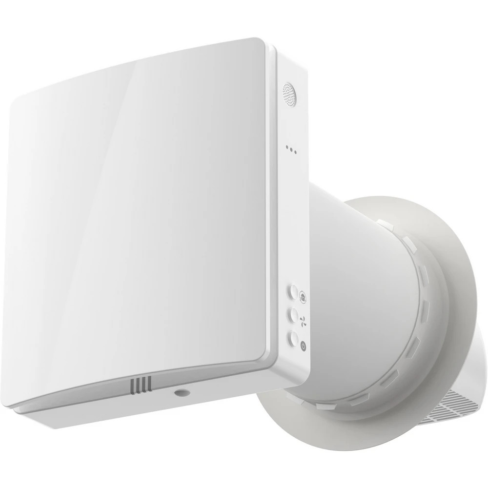 HOLTOP/AIRWOODS AV-TTW5-W SH7IE Pro ISO egyhelyiséges hővisszanyerős szellőztető (2 db), páraérzékelővel, automata zsaluval, WiFi-vel, kültéri hangcsillapító elemmel