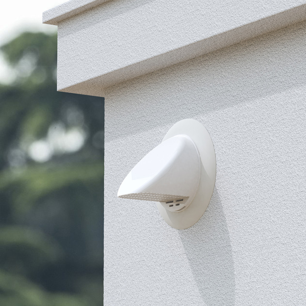 HOLTOP/AIRWOODS AV-TTW6-W egyhelyiséges hővisszanyerős szellőztető (2 db) automata zsaluval, WiFi csatlakozással