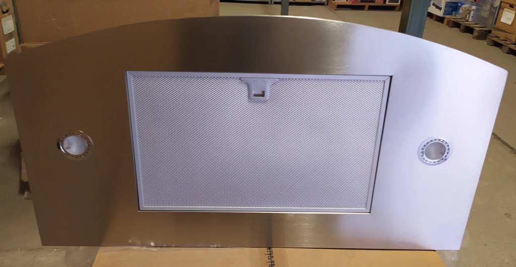 SIRIUS OUTLET - Páraelszívó SL-EM 18 90 cm inox motor nélkül - Kiállított bemutató termék!