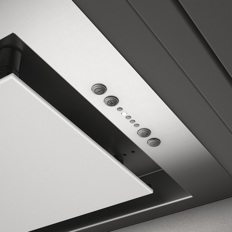 ELICA - Páraelszívó HIDDEN 2.0 IXGL/A/52 inox (üveg)