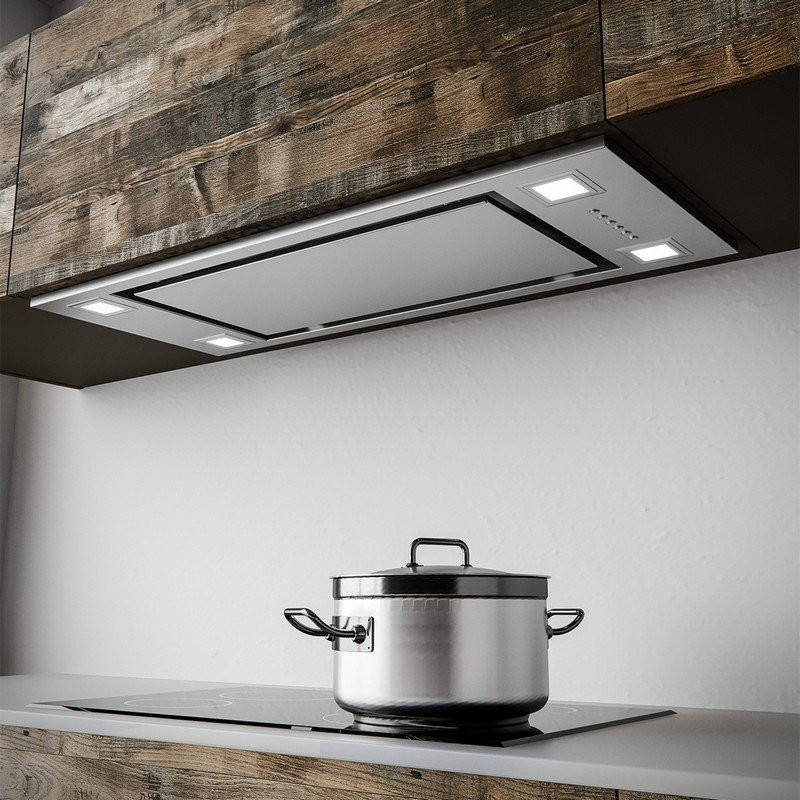 SIRIUS - Páraelszívó SL-903 P EM 90 cm inox - motor nélkül